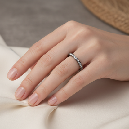 Inel Argint “Loop” (48 - 60)