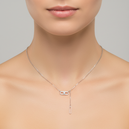 Colier Argint "Modern Bond"