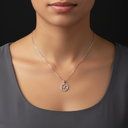 Pandantiv Argint "NO"