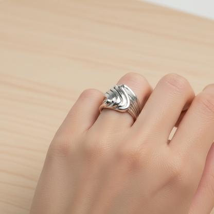 Inel Argint “Pulse” (48 - 60)