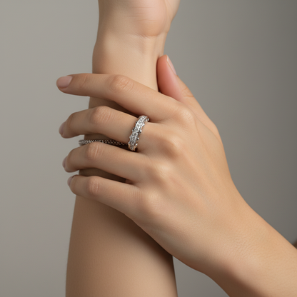 Inel Argint "Roma" (48 - 60)