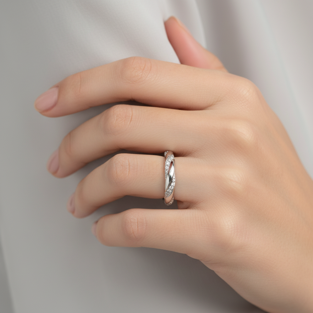 Inel Argint “Salt” (48 - 60)