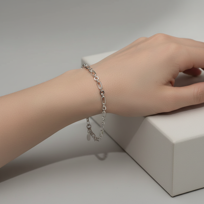 Brățară Argint "Silver Chain" (16cm - 22cm)