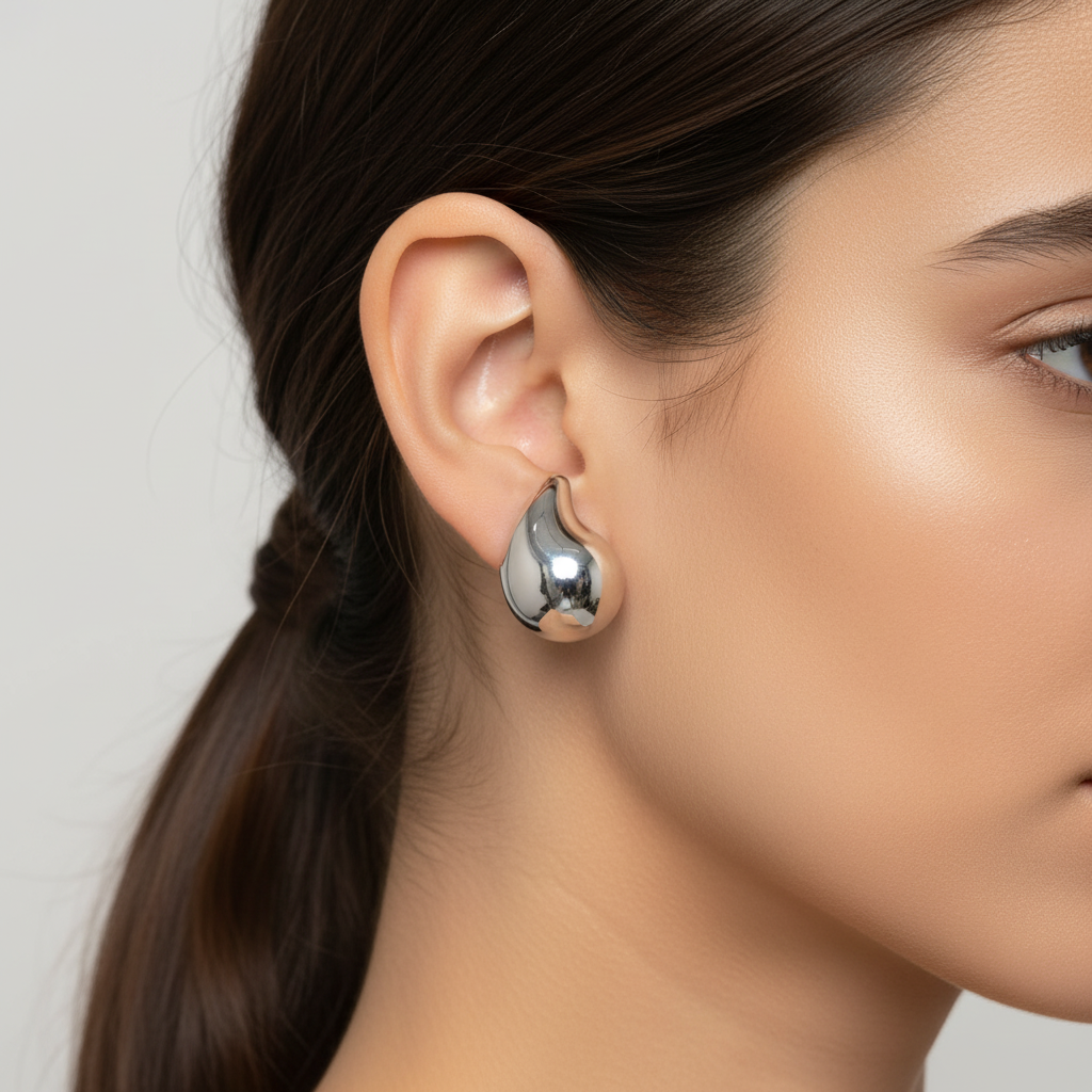 Cercei Argint "Silver Pearl"