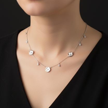 Colier Argint "Silver Stamp"