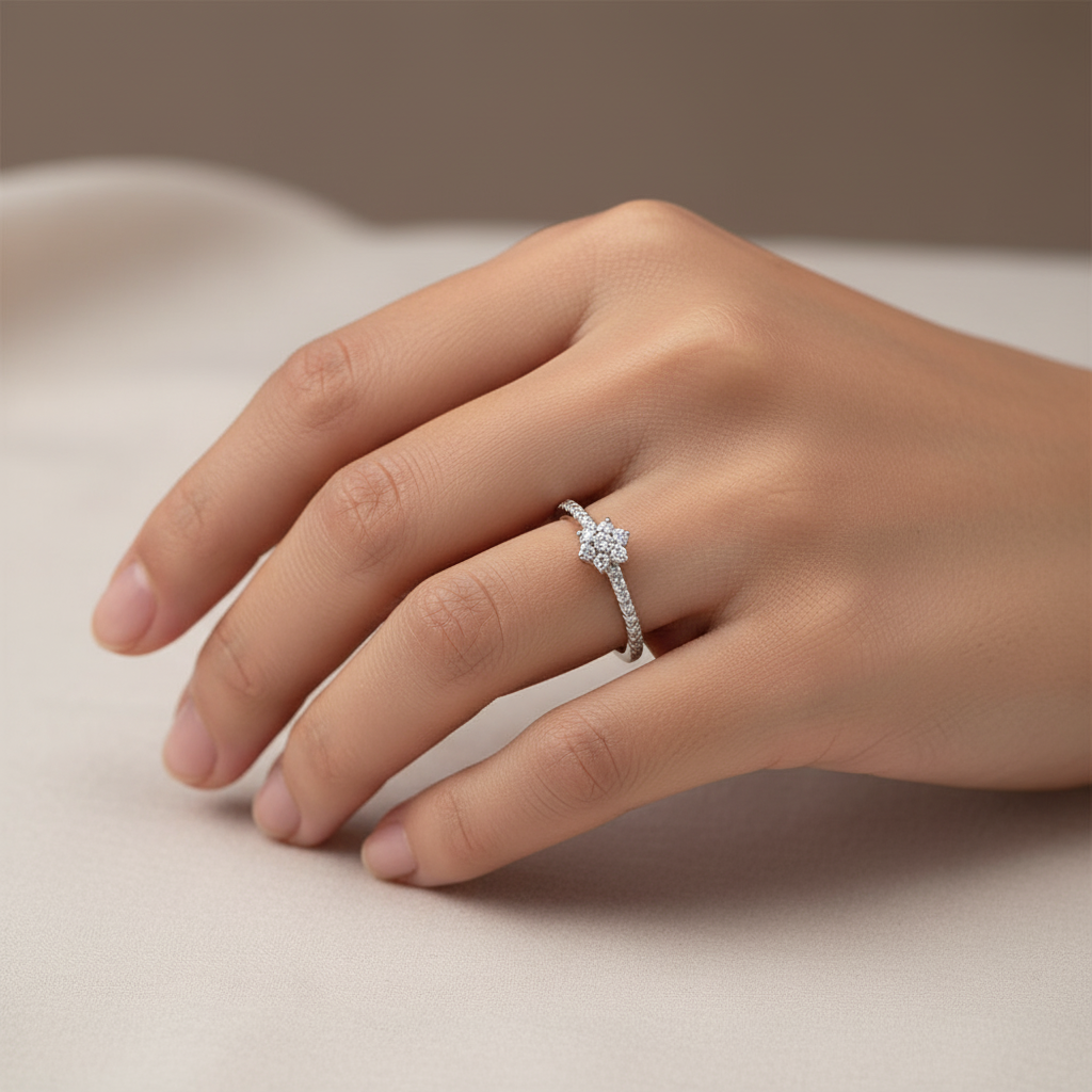 Inel Argint “Starshine” (48 - 60)