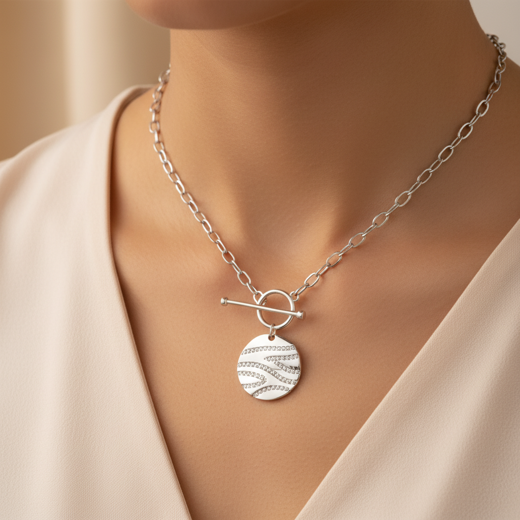 Colier Argint "Strip"