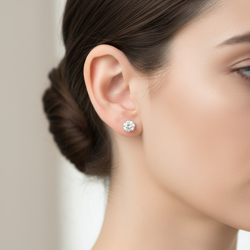 Cercei Argint Studs (diverse dimensiuni)