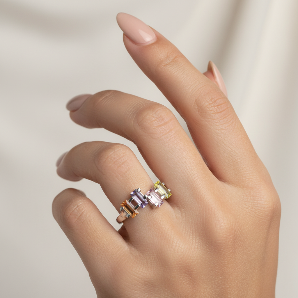 Inel Argint “Translucid” (48 - 60)