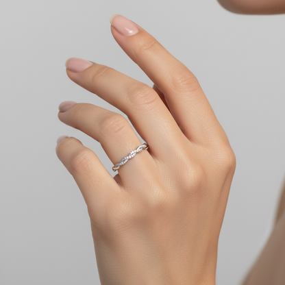 Inel Argint “Twisted” (48 - 60)