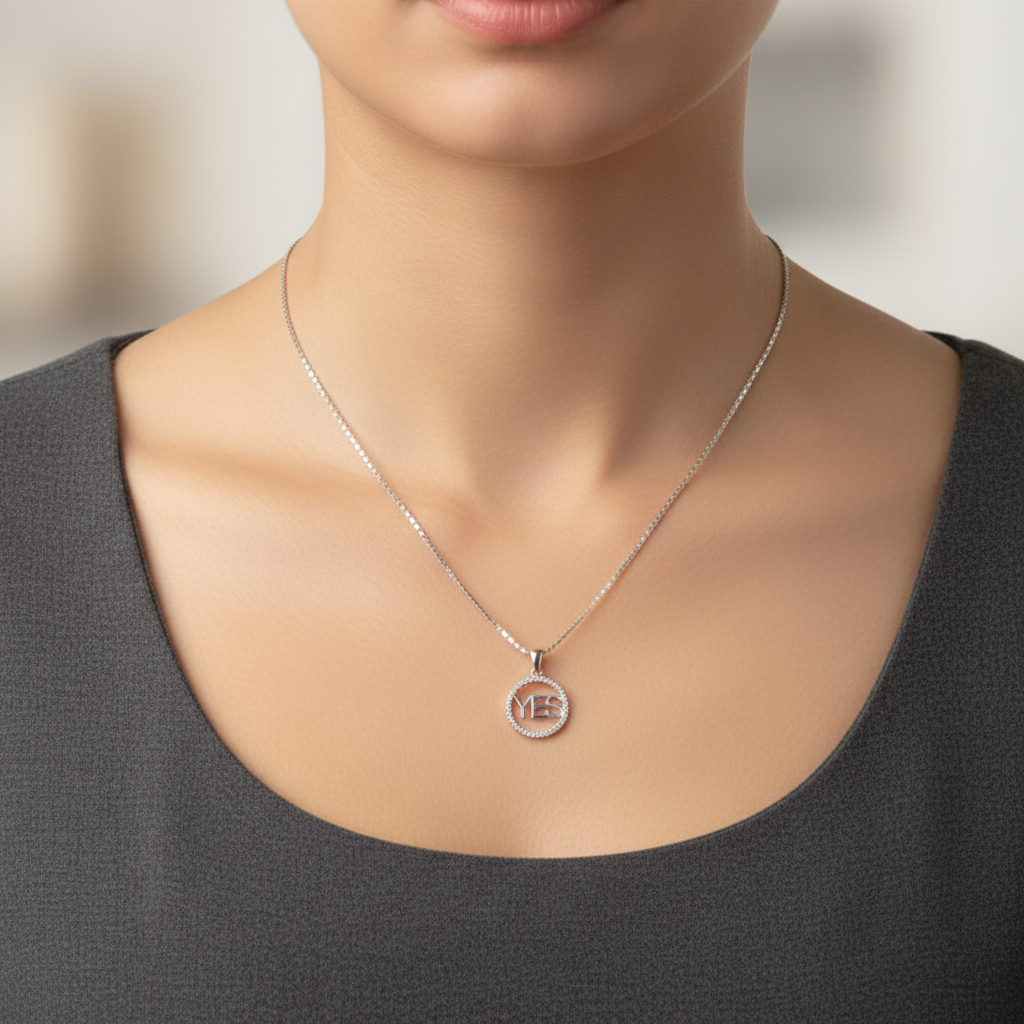 Pandantiv Argint "YES"